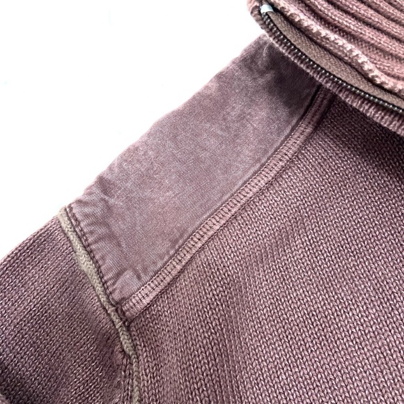 Outdoor life burgundy men sweater Sz M - Picture 2 of 4